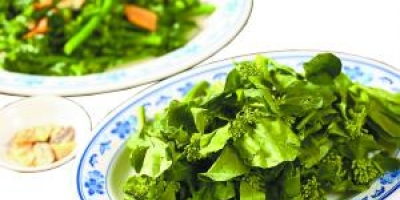 春季蔬菜到 一起来吃“草”