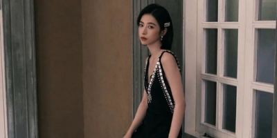 娜扎的开春连衣裙有多绝，约会天花板